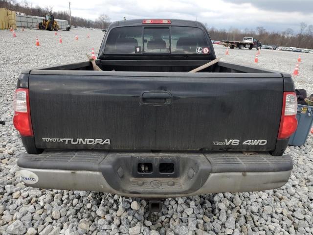 5TBBT44185S468422 - 2005 TOYOTA TUNDRA ACCESS CAB SR5 BLACK photo 6