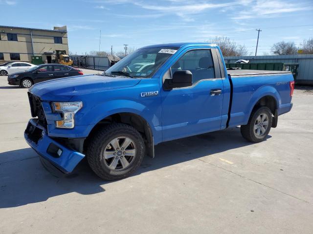 1FTMF1C81GKD94520 - 2016 FORD F150 BLUE photo 1