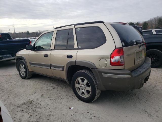 4NUDT13S542102159 - 2004 ISUZU ASCENDER S 金色 照片 2