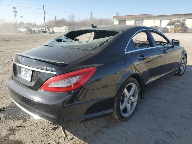 WDDLJ9BB9CA033564 - 2012 MERCEDES-BENZ CLS 550 4MATIC BLACK photo 3