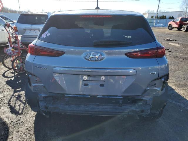 KM8K1CAA6KU324477 - 2019 HYUNDAI KONA SE GRAY photo 6