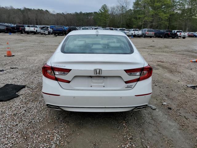 1HGCV2F97MA019856 - 2021 HONDA ACCORD TOURING WHITE photo 6