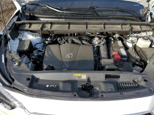 5TDGZRAH1MS070610 - 2021 TOYOTA HIGHLANDER XLE WHITE photo 12