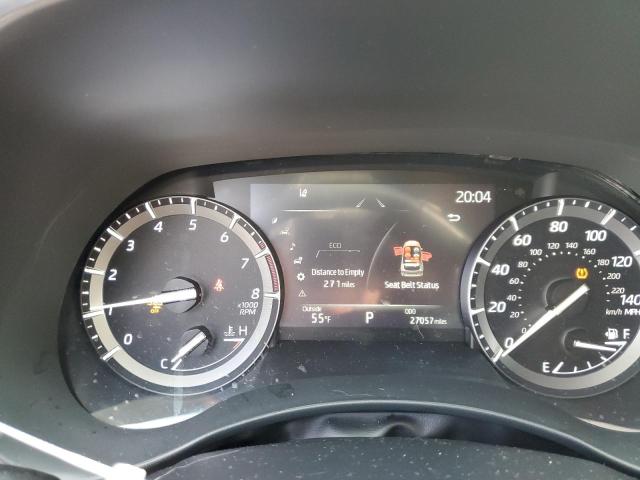 5TDGZRAH1MS070610 - 2021 TOYOTA HIGHLANDER XLE WHITE photo 9