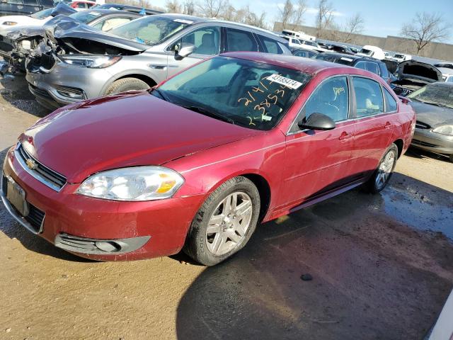 2G1WB5EK3B1282033 - 2011 CHEVROLET IMPALA LT BURGUNDY photo 1