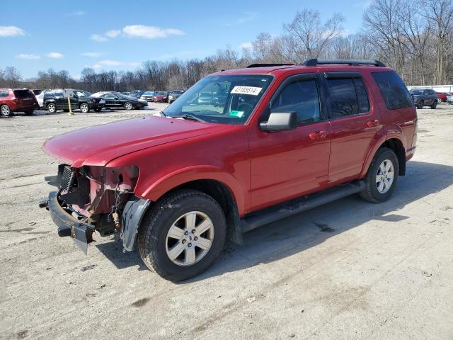 1FMEU73EX9UA26472 - 2009 FORD EXPLORER XLT RED photo 1