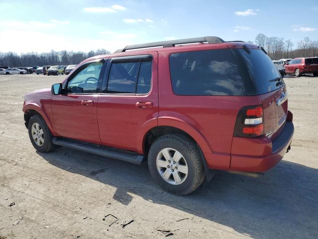 1FMEU73EX9UA26472 - 2009 FORD EXPLORER XLT RED photo 2