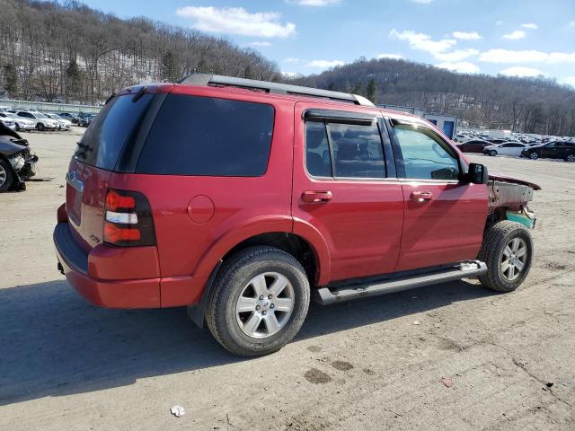 1FMEU73EX9UA26472 - 2009 FORD EXPLORER XLT RED photo 3