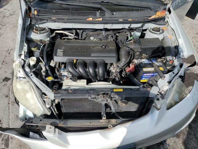 2T1KR32E13C010295 - 2003 TOYOTA MATRIX XR SILVER photo 11