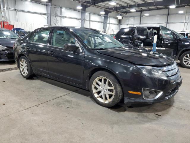 3FAHP0JA4CR223884 - 2012 FORD FUSION SEL BLACK photo 4