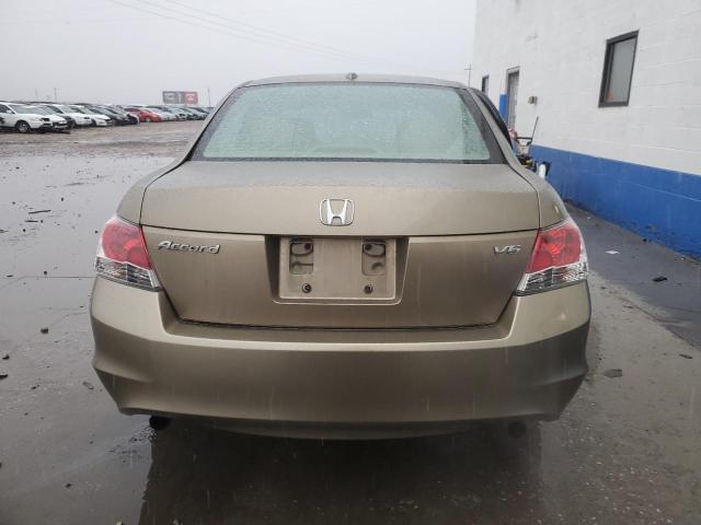 1HGCP36808A013698 - 2008 HONDA ACCORD EXL TAN photo 6