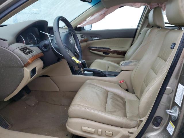 1HGCP36808A013698 - 2008 HONDA ACCORD EXL TAN photo 7