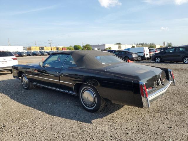 6L67S5Q228069 - 1975 CADILLAC EL DORADO BLACK photo 2