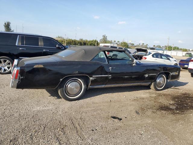 6L67S5Q228069 - 1975 CADILLAC EL DORADO BLACK photo 3