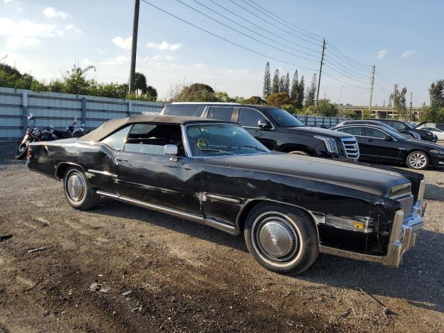 6L67S5Q228069 - 1975 CADILLAC EL DORADO BLACK photo 4