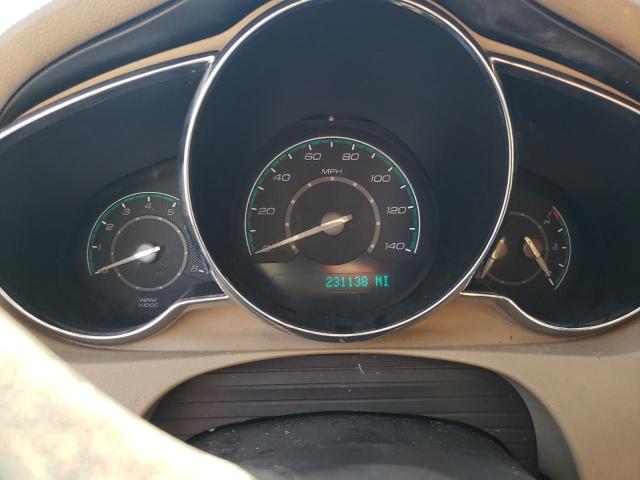 1G1ZE5E19BF289170 - 2011 CHEVROLET MALIBU LTZ ნაცრისფერი ფოტო 9