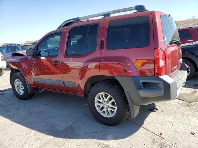 5N1AN0NW6EN803484 - 2014 NISSAN XTERRA X RED photo 2