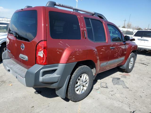 5N1AN0NW6EN803484 - 2014 NISSAN XTERRA X RED photo 3