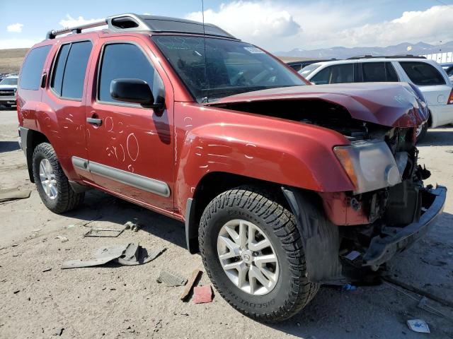 5N1AN0NW6EN803484 - 2014 NISSAN XTERRA X RED photo 4