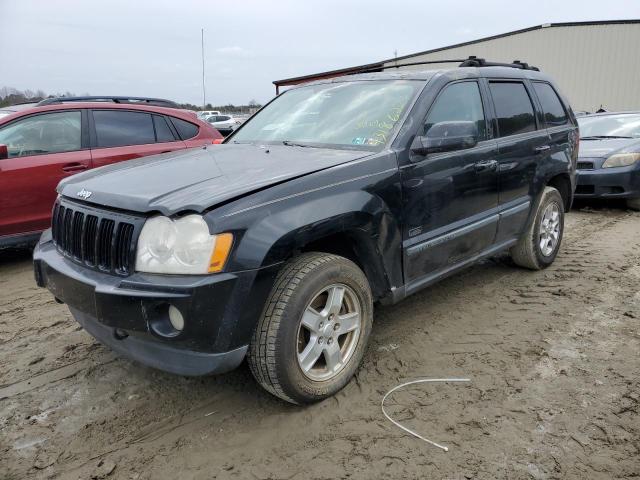 1J8GR48K87C631372 - 2007 JEEP GRND CHERO LAREDO BLACK photo 1