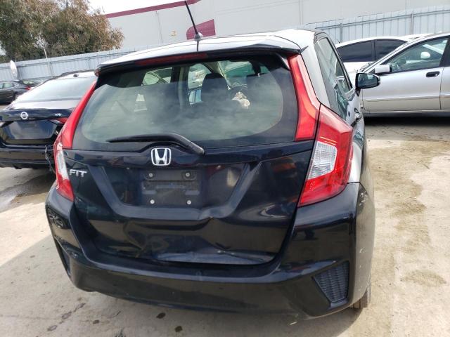 JHMGK5H55GX024235 - 2016 HONDA FIT LX BLACK photo 6