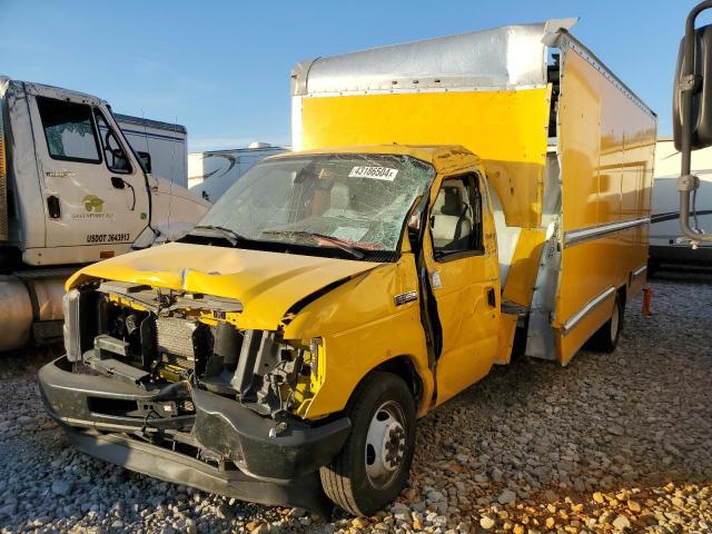 1FDWE3FN1NDC09243 - 2022 FORD ECONOLINE E350 SUPER DUTY CUTAWAY VAN YELLOW photo 1