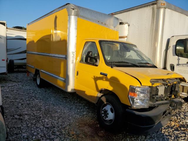 1FDWE3FN1NDC09243 - 2022 FORD ECONOLINE E350 SUPER DUTY CUTAWAY VAN YELLOW photo 4