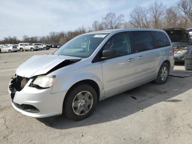 2C4RDGBG7CR218767 - 2012 DODGE GRAND CARA SE SILVER photo 1