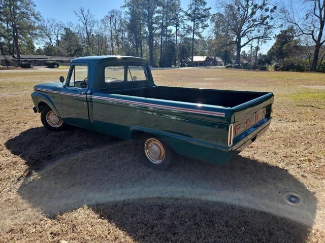 F10CE504283 - 1964 FORD F-100 PU GREEN photo 3