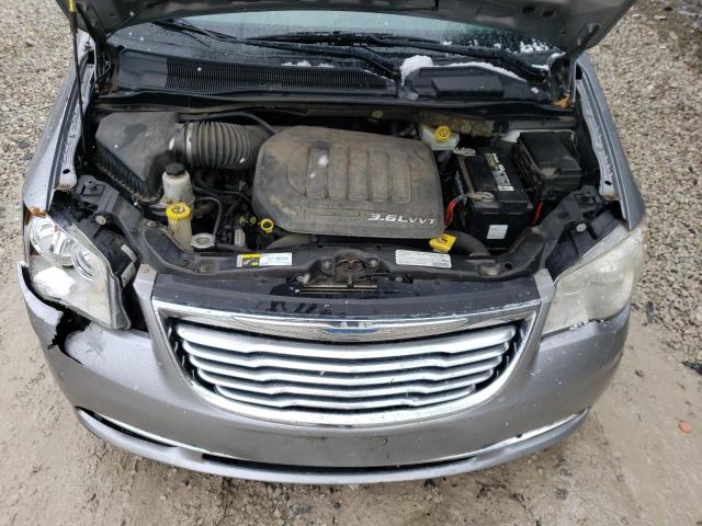 2C4RC1BG8DR696701 - 2013 CHRYSLER TOWN & COU TOURING 银色 照片 12