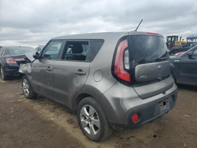 KNDJN2A22H7459941 - 2017 KIA SOUL GRAY photo 2