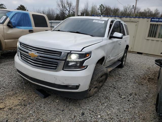 1GNSKCKC0GR368672 - 2016 CHEVROLET TAHOE K1500 LTZ WHITE photo 1