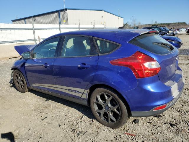 1FADP3K25DL308904 - 2013 FORD FOCUS SE BLUE photo 2