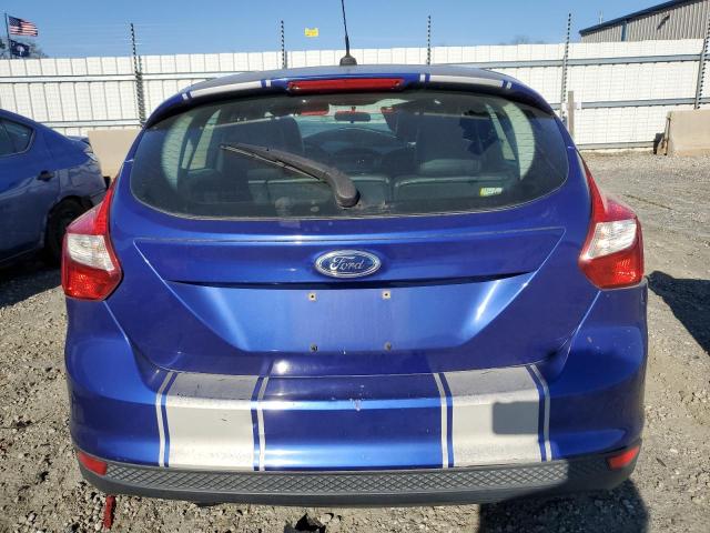 1FADP3K25DL308904 - 2013 FORD FOCUS SE BLUE photo 6