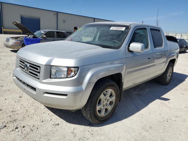 2HJYK16576H546512 - 2006 HONDA RIDGELINE RTL SILVER photo 1