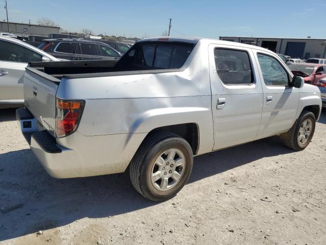 2HJYK16576H546512 - 2006 HONDA RIDGELINE RTL SILVER photo 3