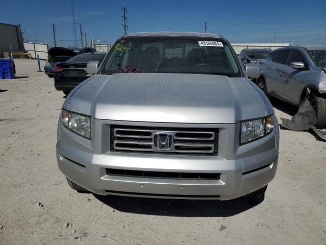 2HJYK16576H546512 - 2006 HONDA RIDGELINE RTL SILVER photo 5