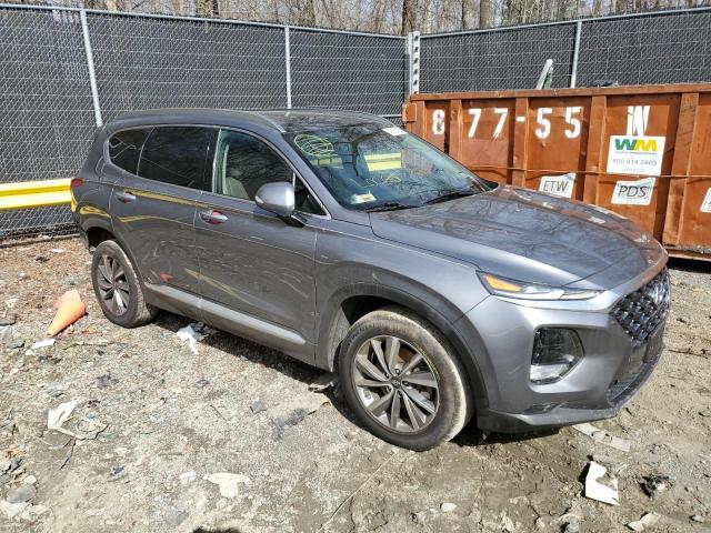 5NMS53AD8KH005611 - 2019 HYUNDAI SANTA FE LIMITED GRAY photo 4