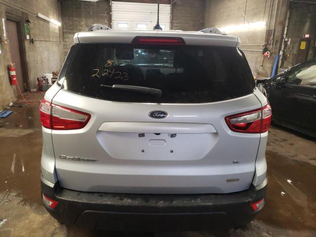 MAJ3S2GEXKC277248 - 2019 FORD ECOSPORT SE SILVER photo 6