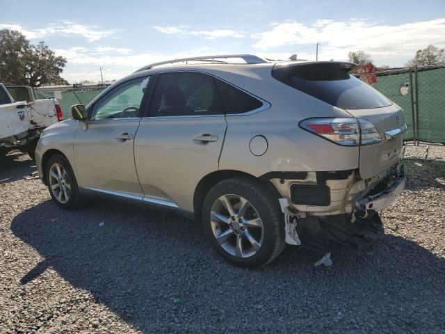 2T2ZK1BA7CC072607 - 2012 LEXUS RX 350 BEIGE photo 2