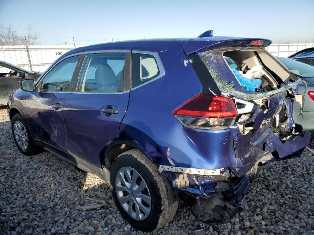 KNMAT2MTXJP577512 - 2018 NISSAN ROGUE S BLUE photo 2