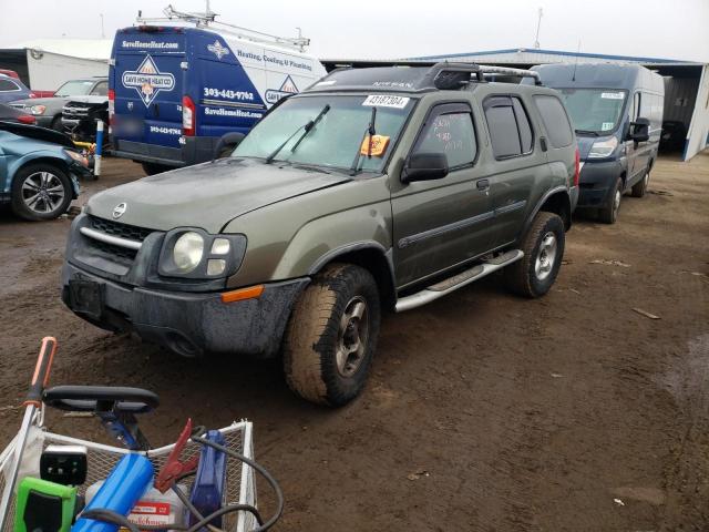 5N1ED28Y63C649042 - 2003 NISSAN XTERRA XE GREEN photo 1