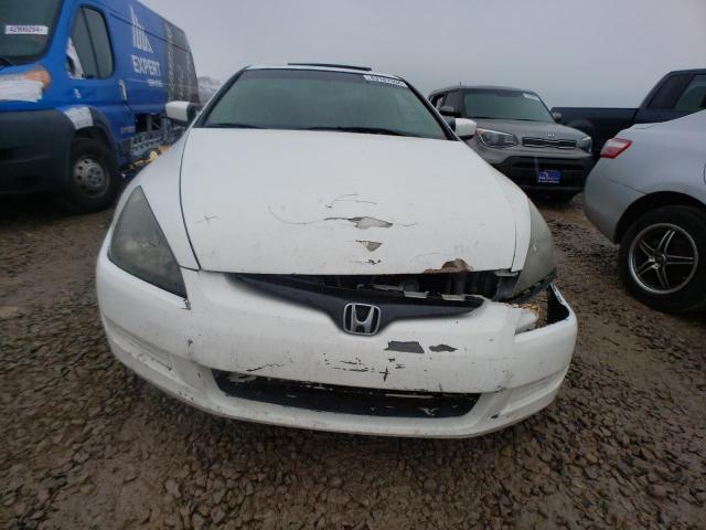 1HGCM71693A001953 - 2003 HONDA ACCORD EX WHITE photo 5