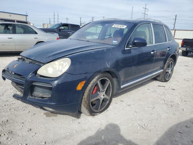 WP1AC29P35LA90093 - 2005 PORSCHE CAYENNE TURBO BLUE photo 1