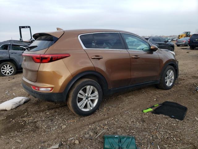 KNDPM3AC0K7615493 - 2019 KIA SPORTAGE LX BROWN photo 3