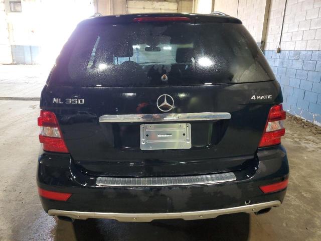 4JGBB8GBXAA549821 - 2010 MERCEDES-BENZ ML 350 4MATIC BLACK photo 6