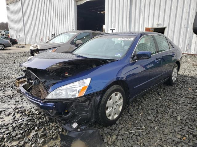 1HGCM56304A006950 - 2004 HONDA ACCORD LX BLUE photo 1