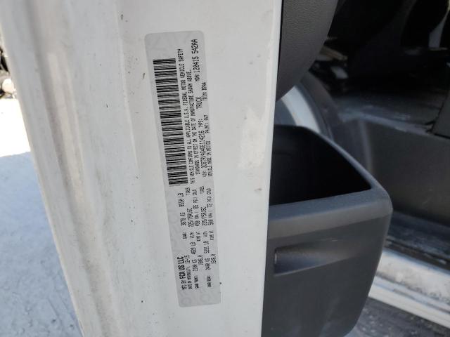 3C6TRVAG4GE114216 - 2016 RAM PROMASTER 1500 STANDARD WHITE photo 13