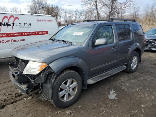 5N1AR18B19C617436 - 2009 NISSAN PATHFINDER S GRAY photo 1