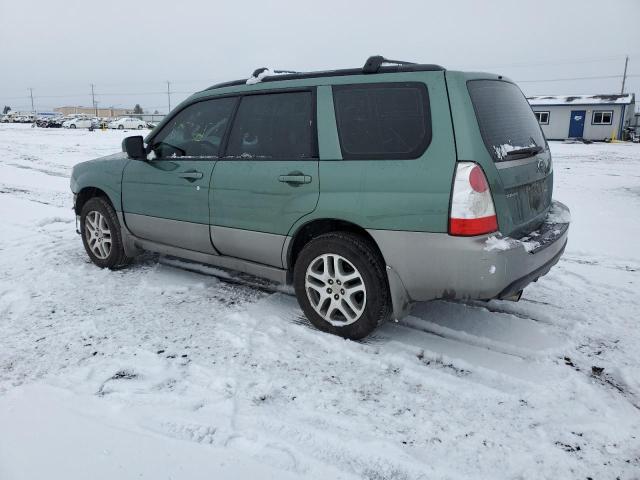 JF1SG67696H737828 - 2006 SUBARU FORESTER 2.5X LL BEAN GREEN photo 2